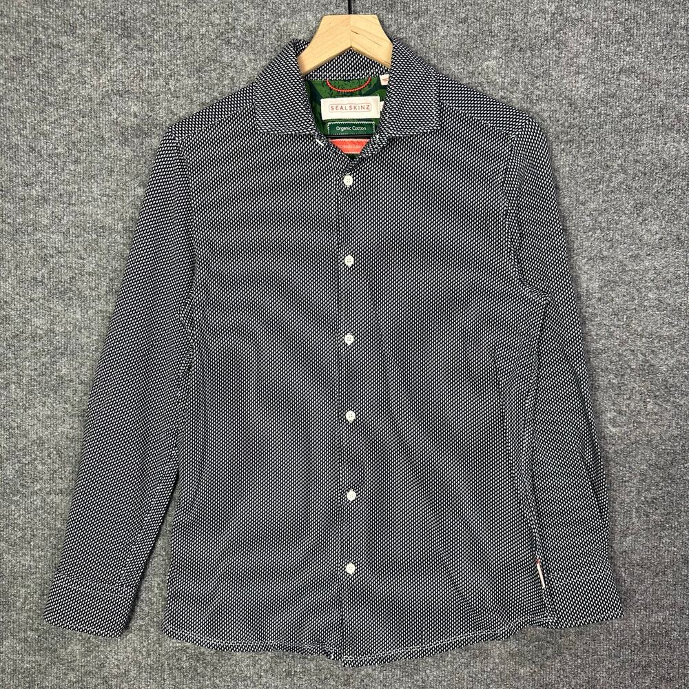 Sealskins Men S Hempnall Performance‎ Organic Cotton Button-Up Long Sleeve Shirt